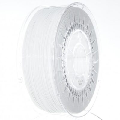 Standard PET – G 1.75mm beli filament za 3D štampače u pakovanju od 1KG.