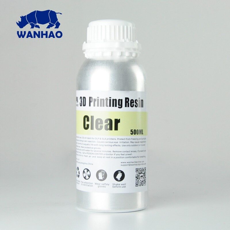 Wanhao resin 1000ml Water Washable Clear providni