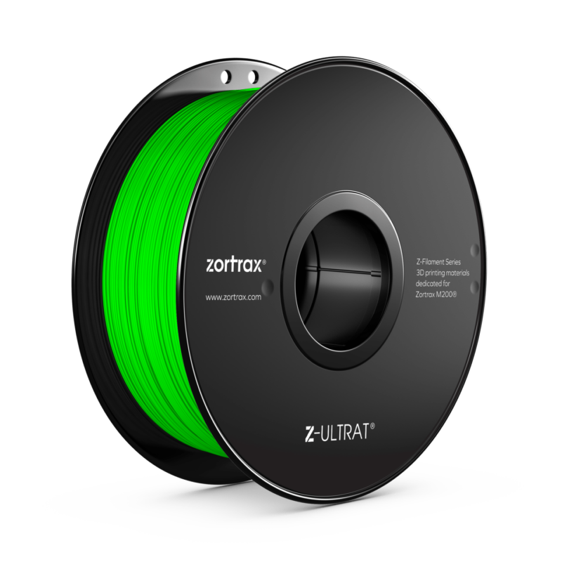 Zortrax Z-ULTRAT 1.75mm 800g Neon Zelena (NEON GREEN)