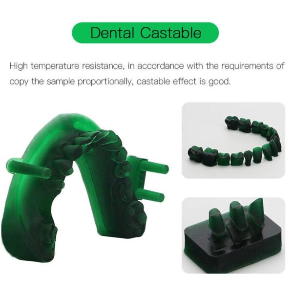 Anycubic Dental Livački UV Resin 0,5L – Zelena (GREEN)