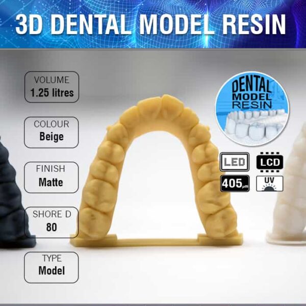 Resin Monocure Rapid dental 1.25L bež (beige)