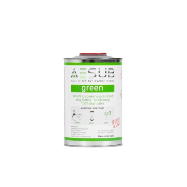 AESUB green 3D sprej za skeniranje