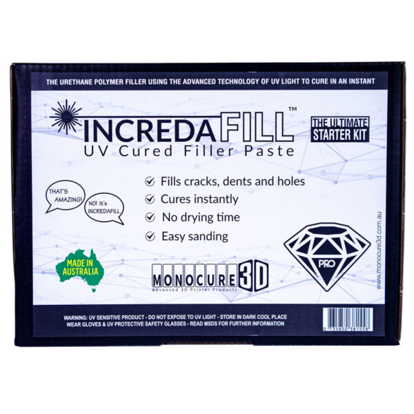 MONOCURE 3D Incredafill™ – Ultimate Starter Kit