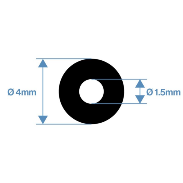 AESUBDOTS 6000 targets black-white1.5mm-1