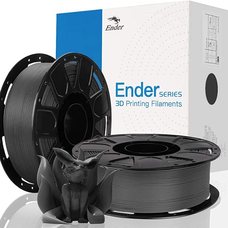 Ender-PLA 1,75 2kg PACK Siva i Crna (GRAY AND BLACK)