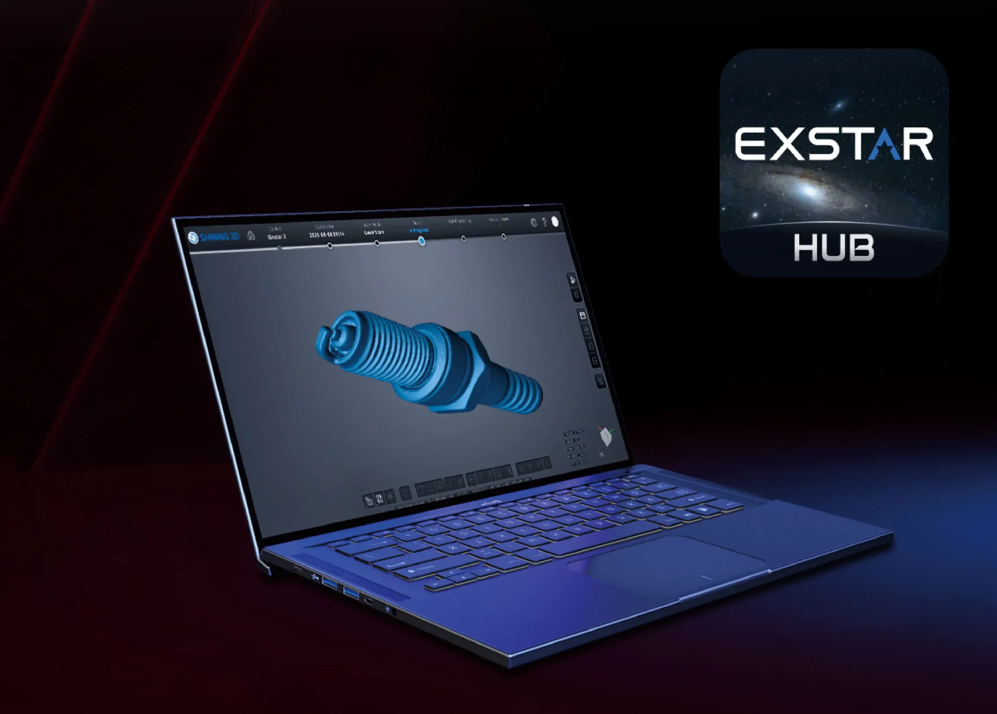 EXStar Hub Software Interface